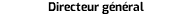 Directeur général 